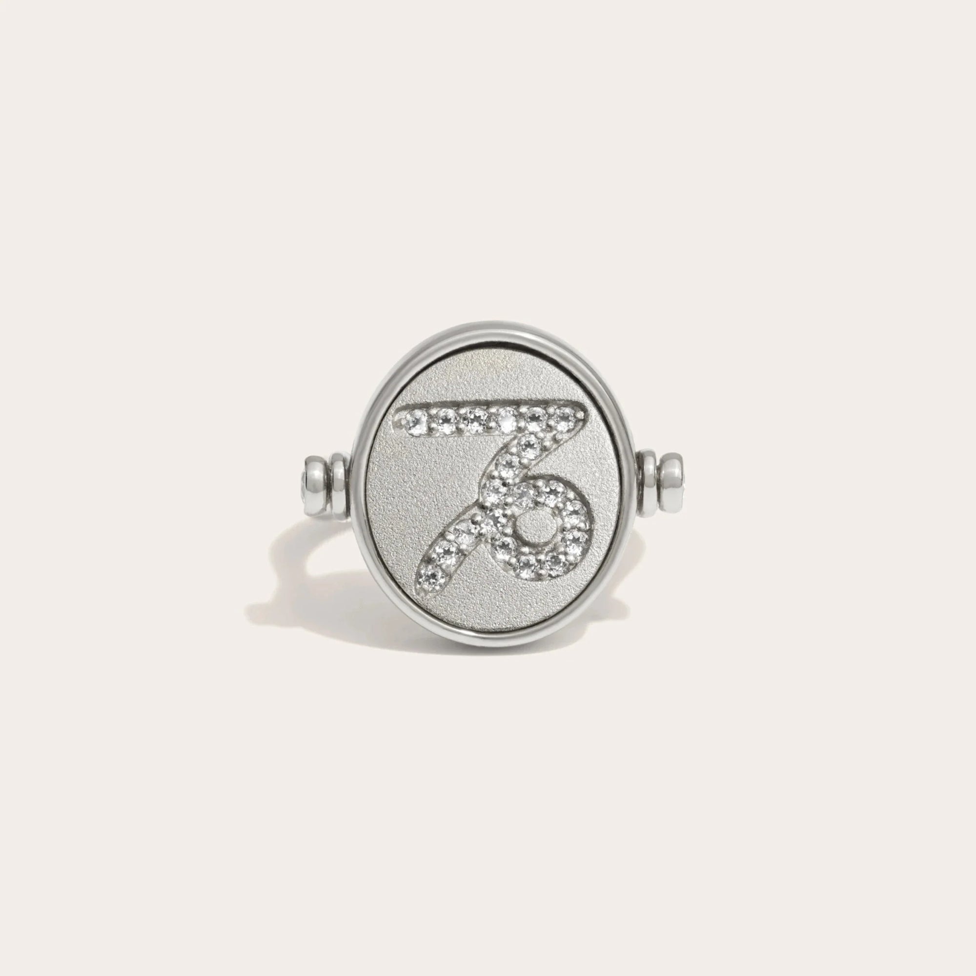 Awe Inspired - Capricorn & Earth Flip Ring - 925 Sterling Silver