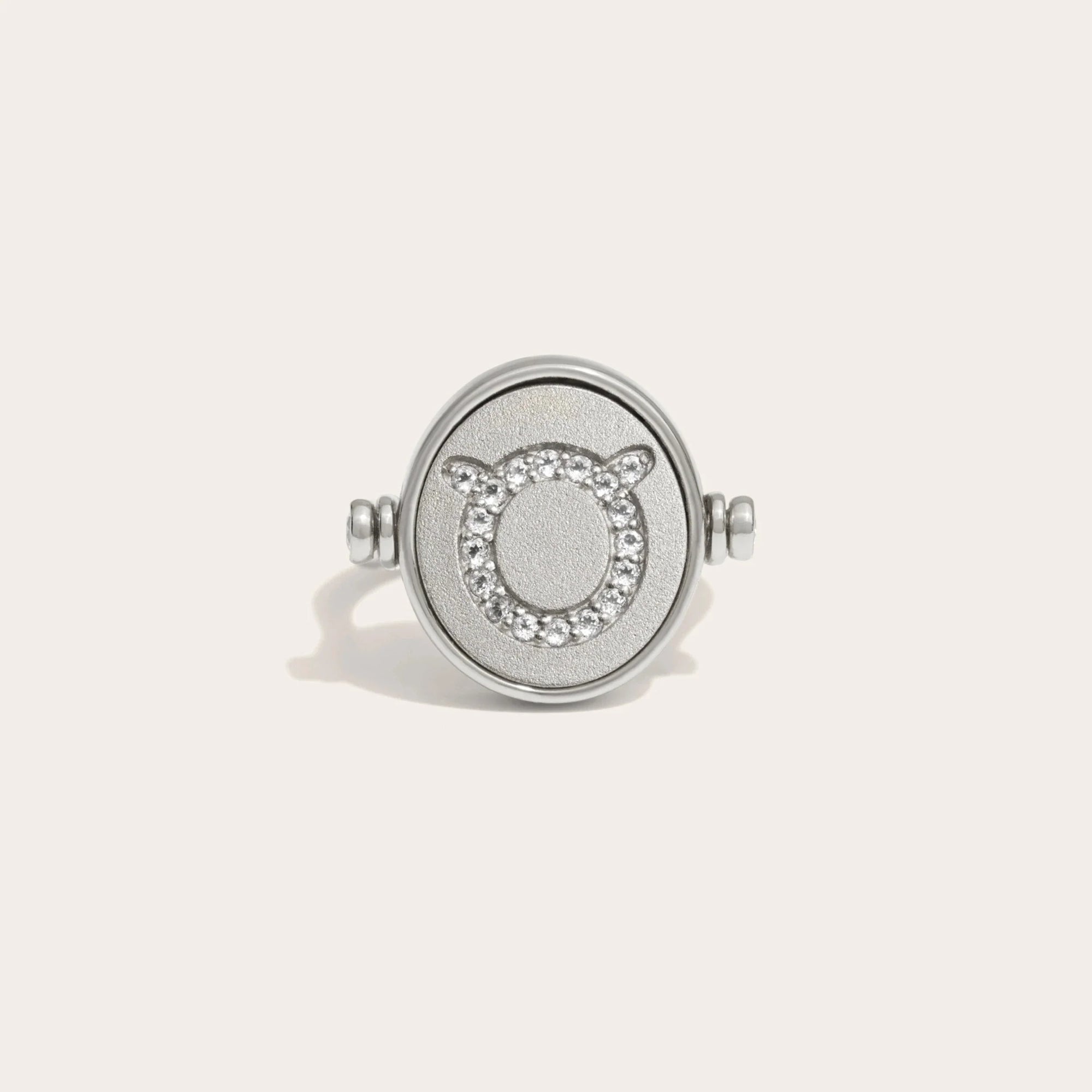 Awe Inspired - Taurus & Earth Flip Ring - 925 Sterling Silver