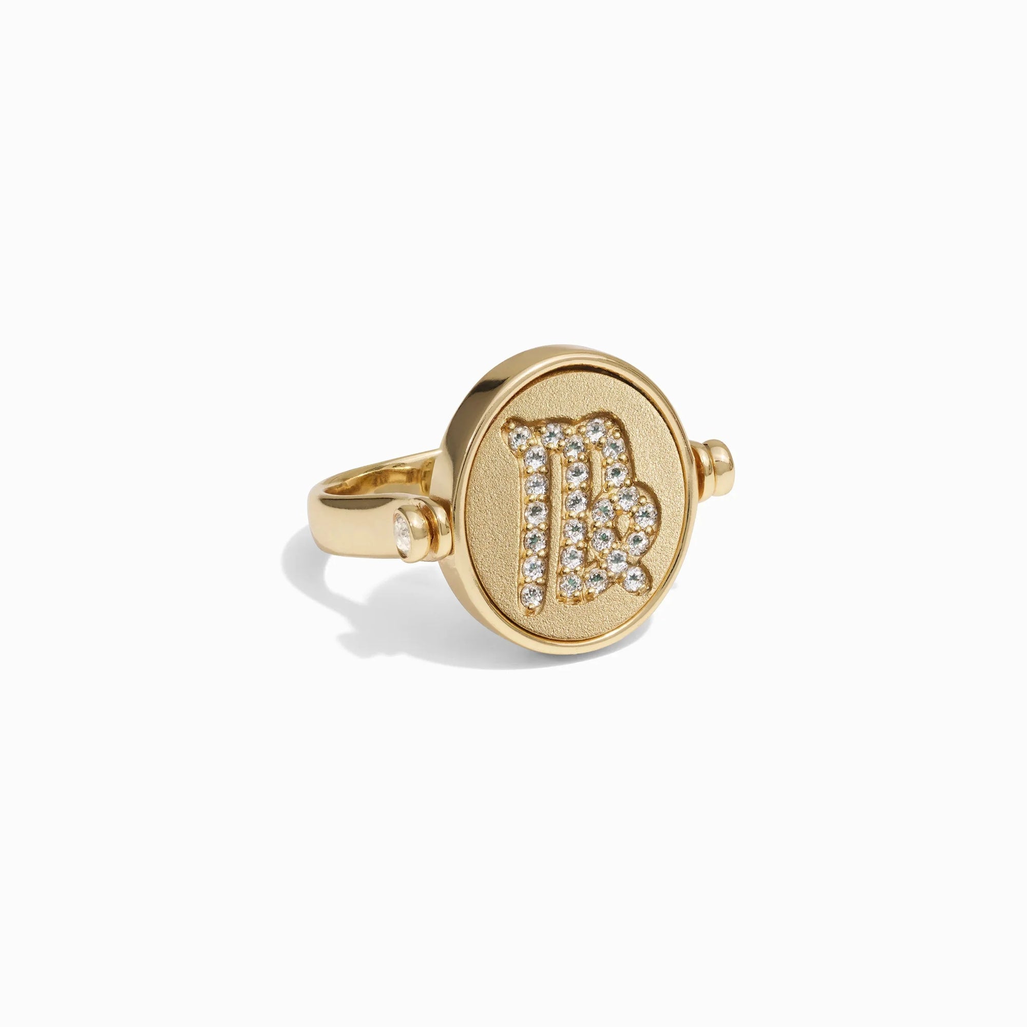 Awe Inspired - Virgo & Earth Flip Ring -