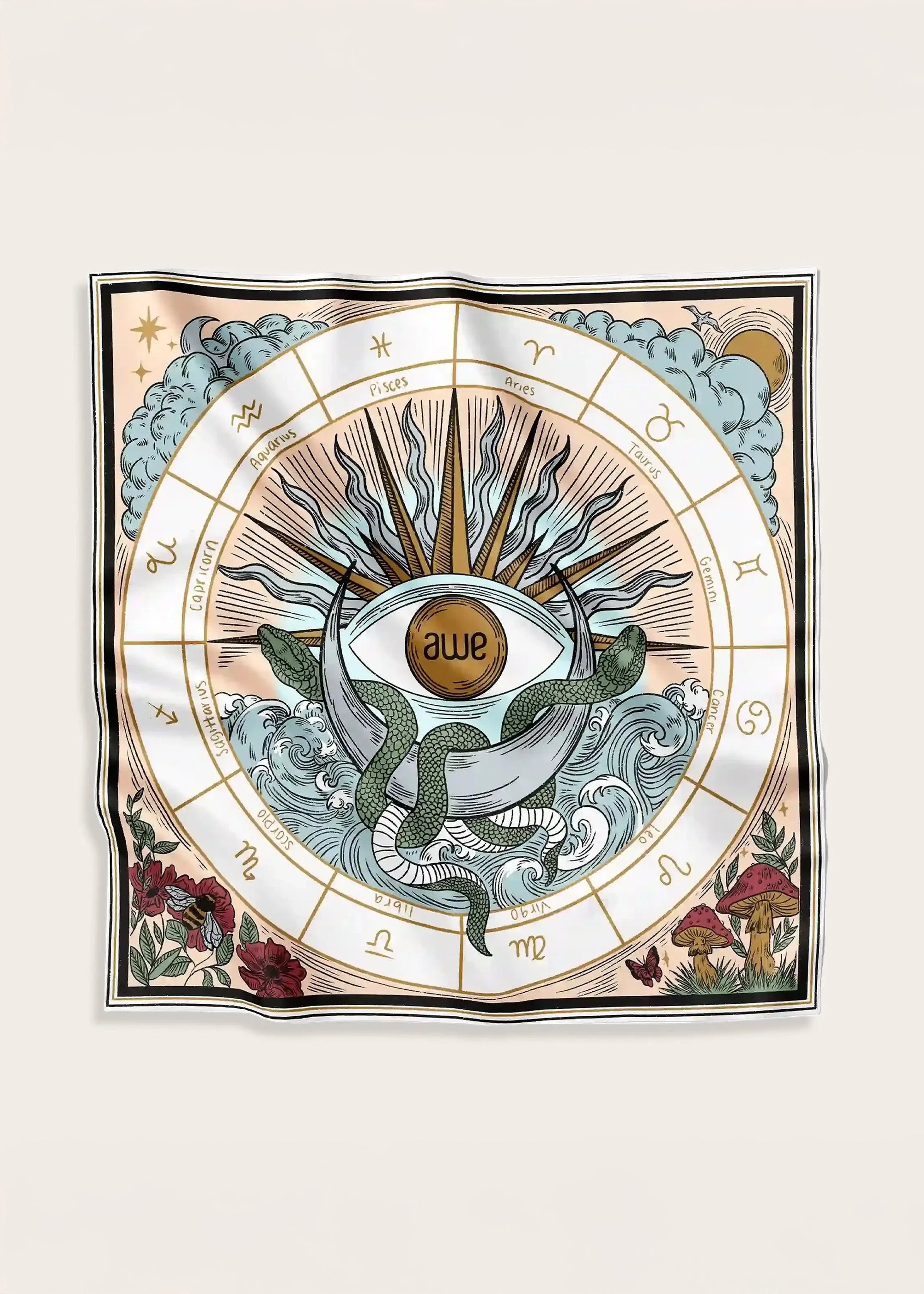 Awe Inspired - Awe Universe Silk Scarf -