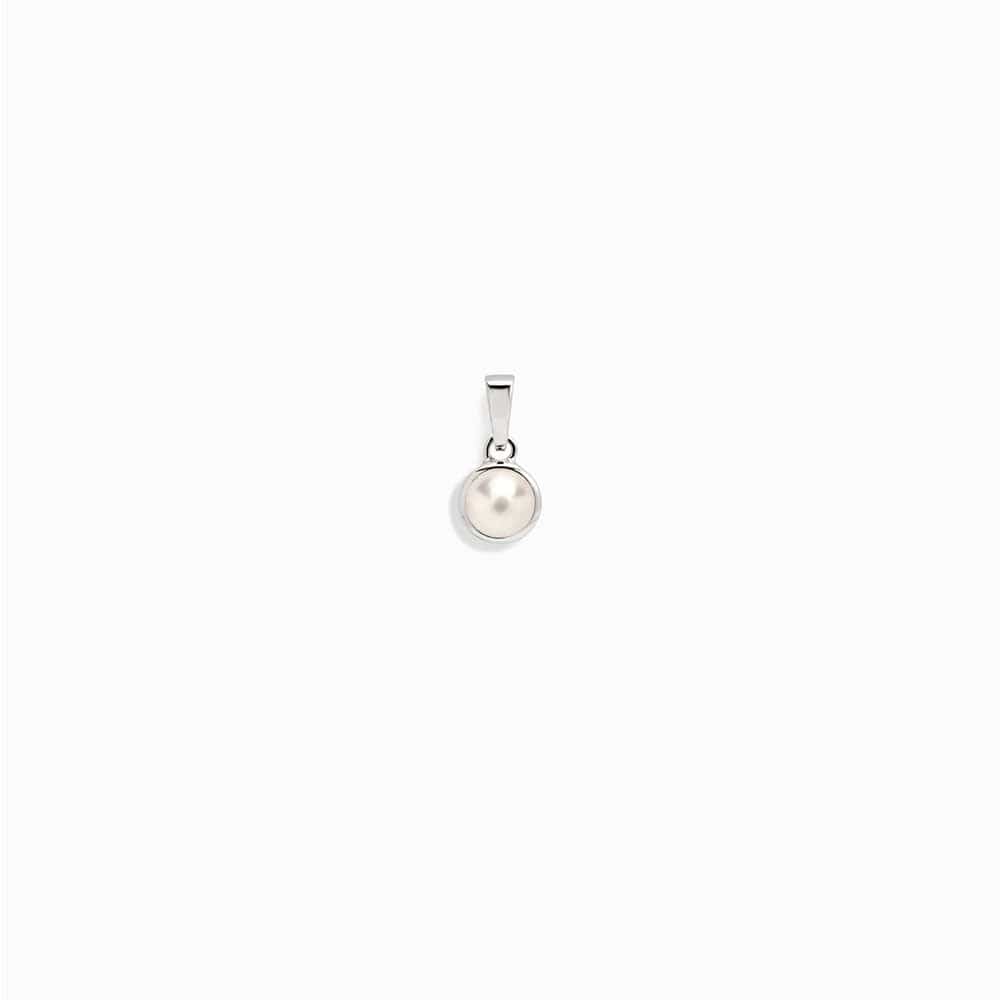 Awe Inspired - Amazonite Gemstone Amulet - 925 Sterling Silver Pearl