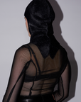 SAEMDI - FUZZY KNIT BALACLAVA -