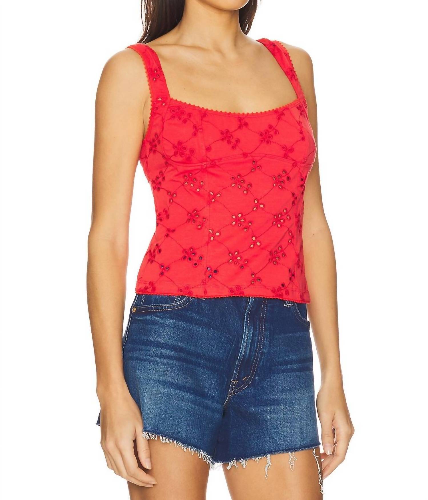 Full Bloom Semi-cropped Top