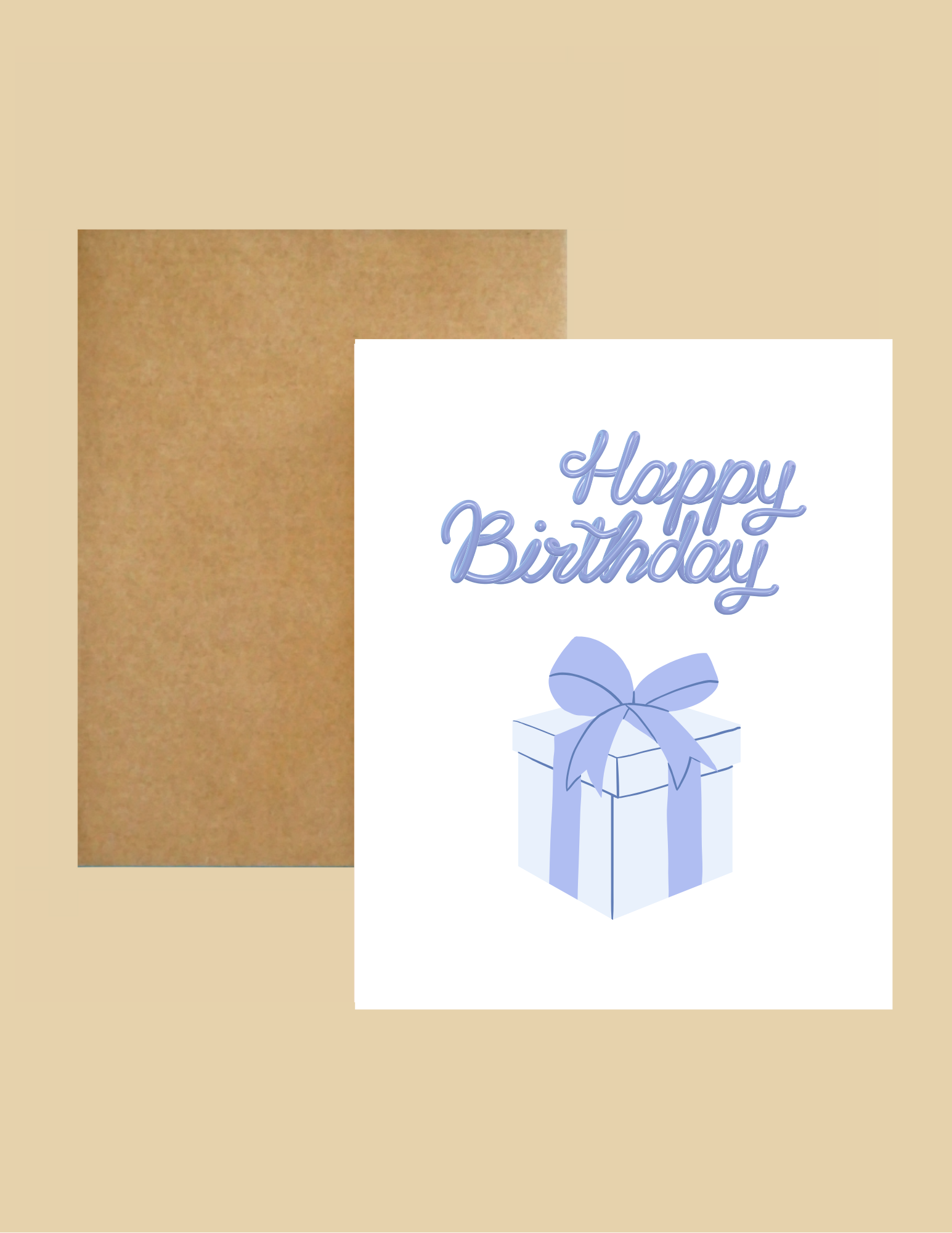 Greeting Card - Birthday Present