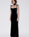 SAEMDI - VERA VELVET BRA DRESS -
