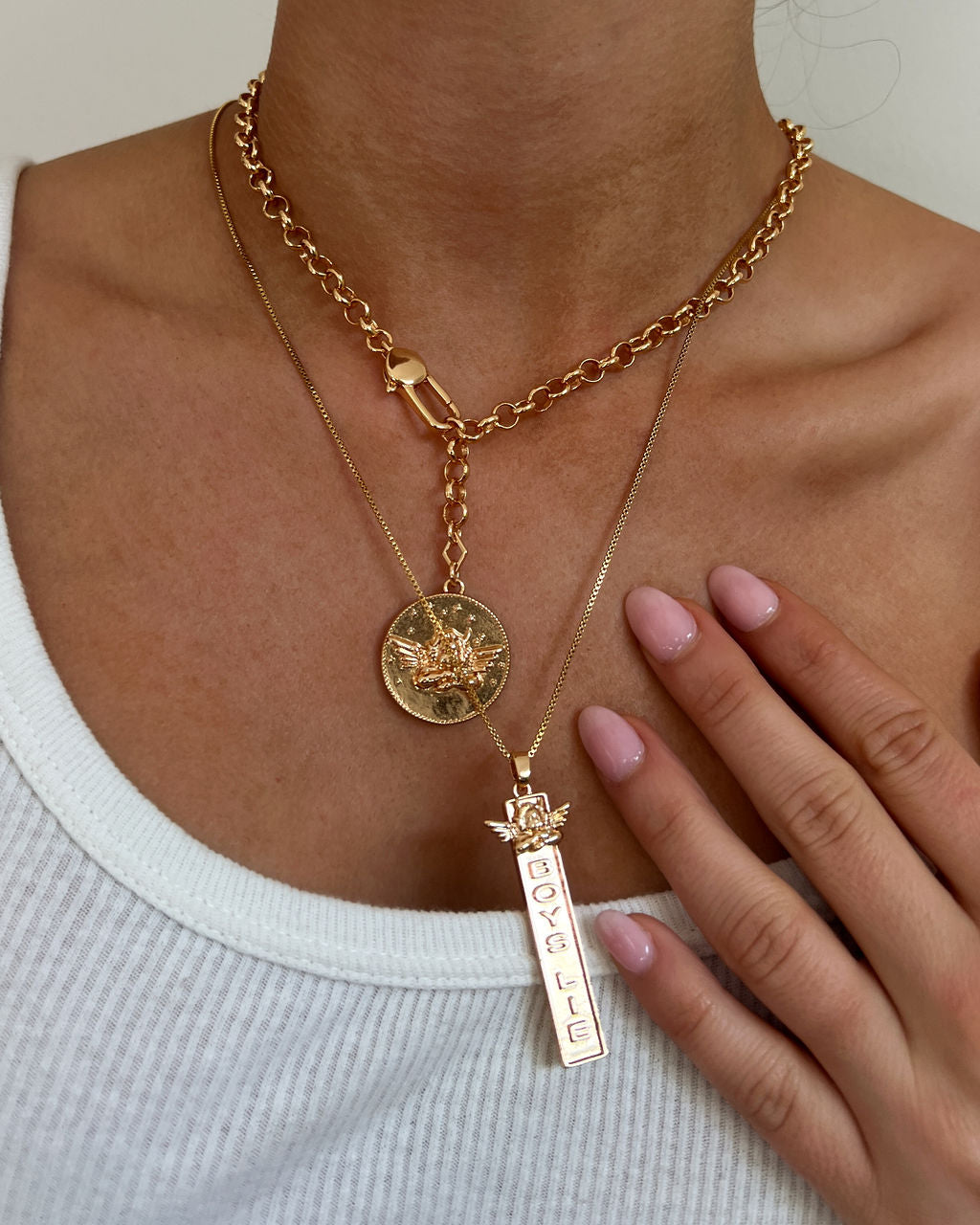 Luv Aj - The Suzi Angel Necklace -