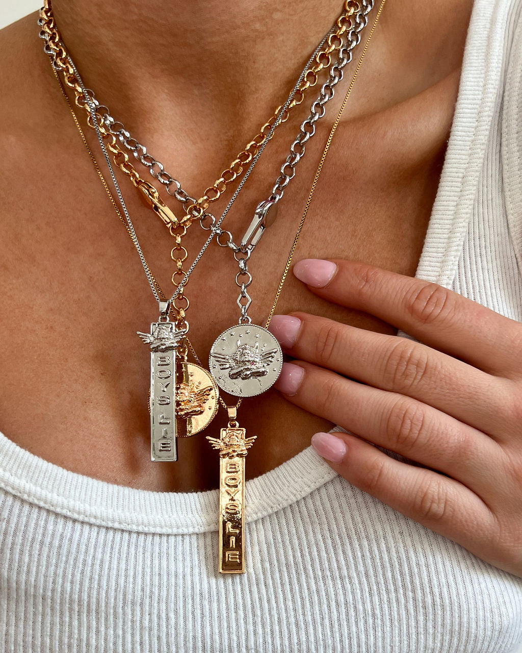 Luv Aj - The Suzi Angel Necklace -