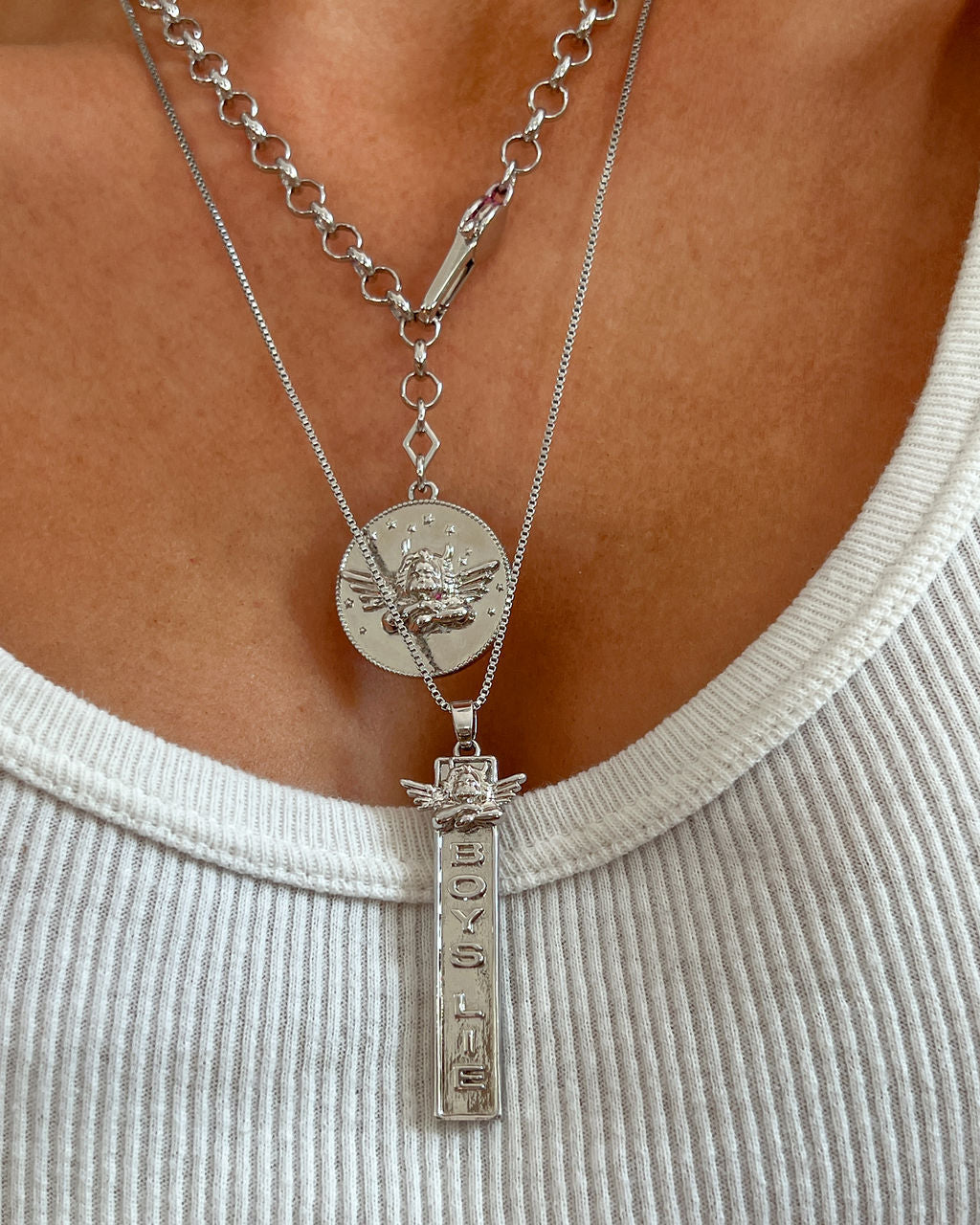 Luv Aj - The Suzi Angel Necklace -