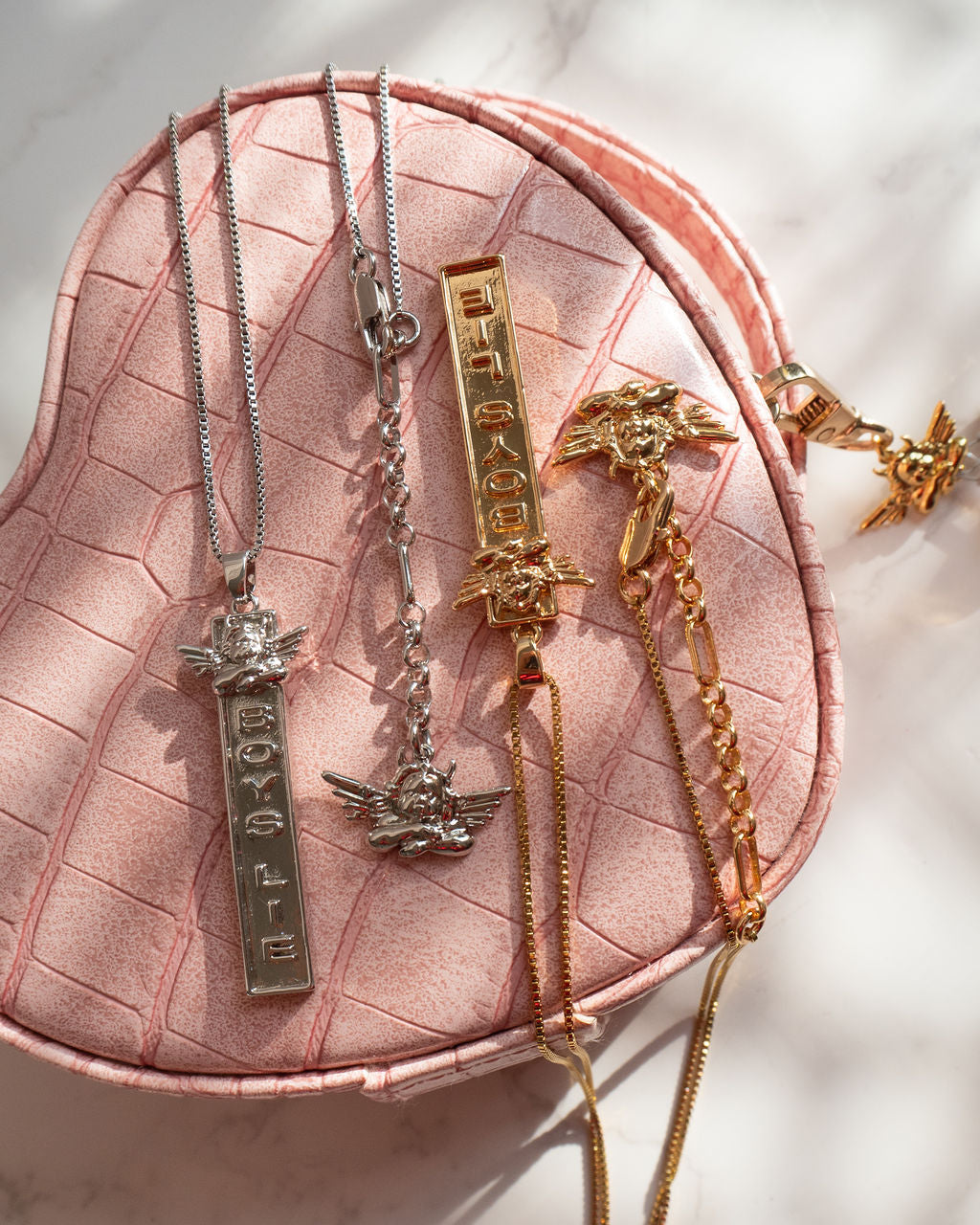 Luv Aj - The Suzi Angel Necklace -