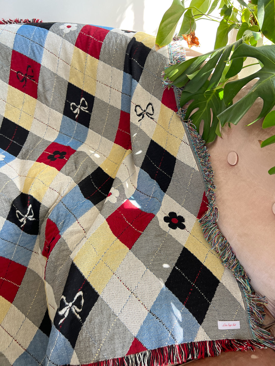Archie Throw Blanket - Cirque Argyle
