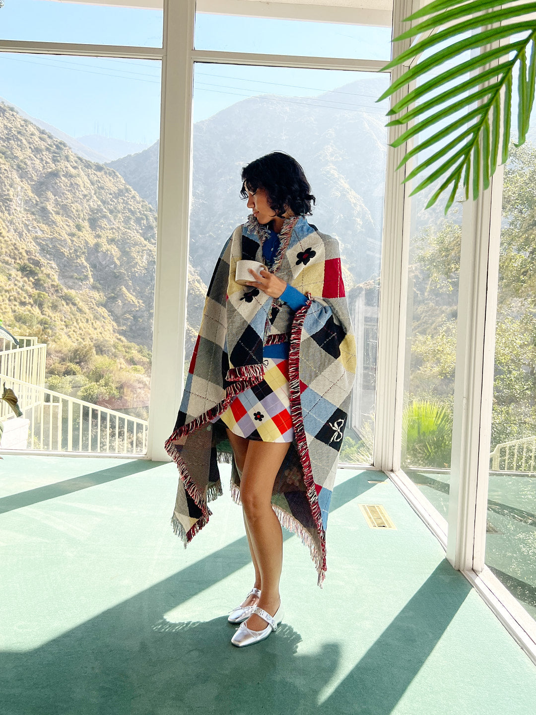 Archie Throw Blanket - Cirque Argyle