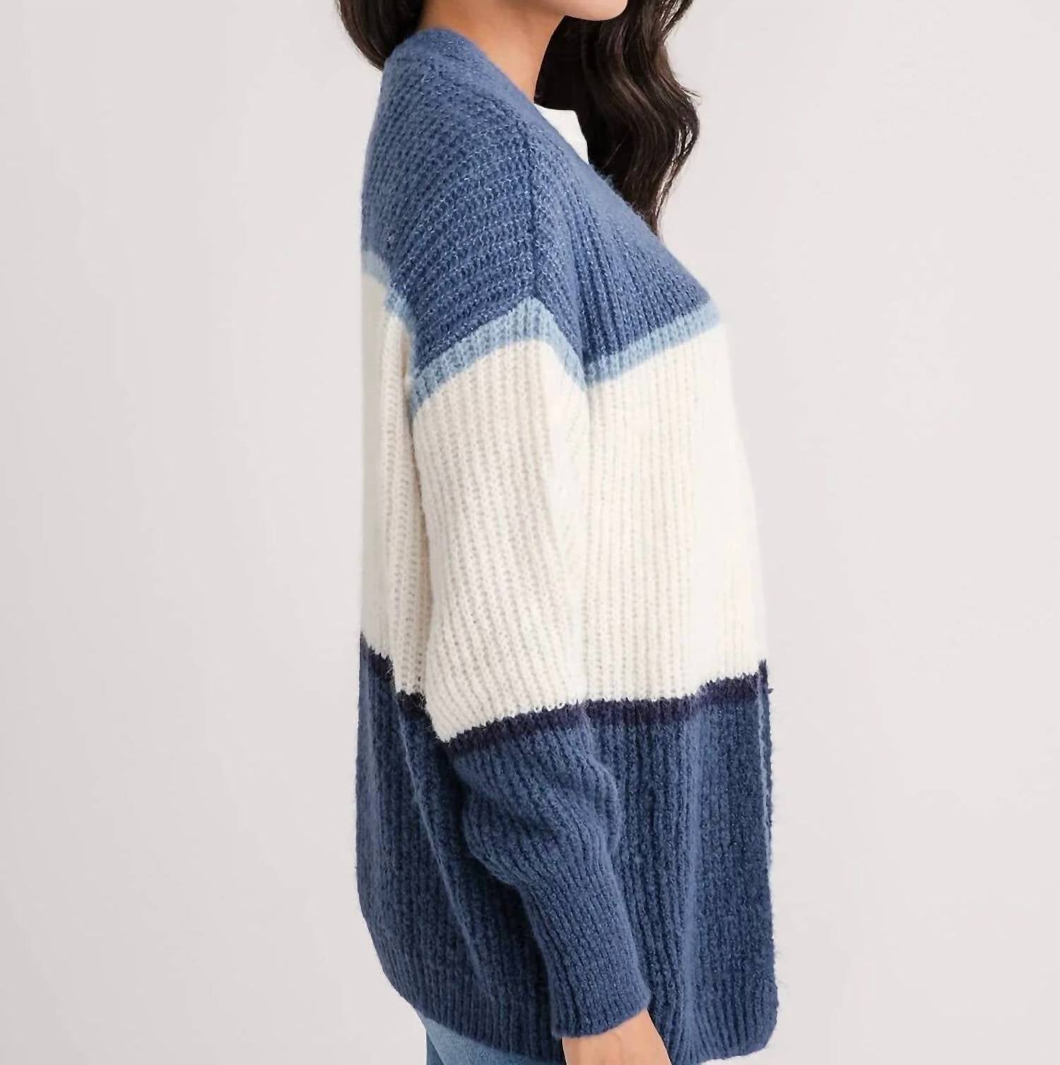 Jones Stripe Cardigan