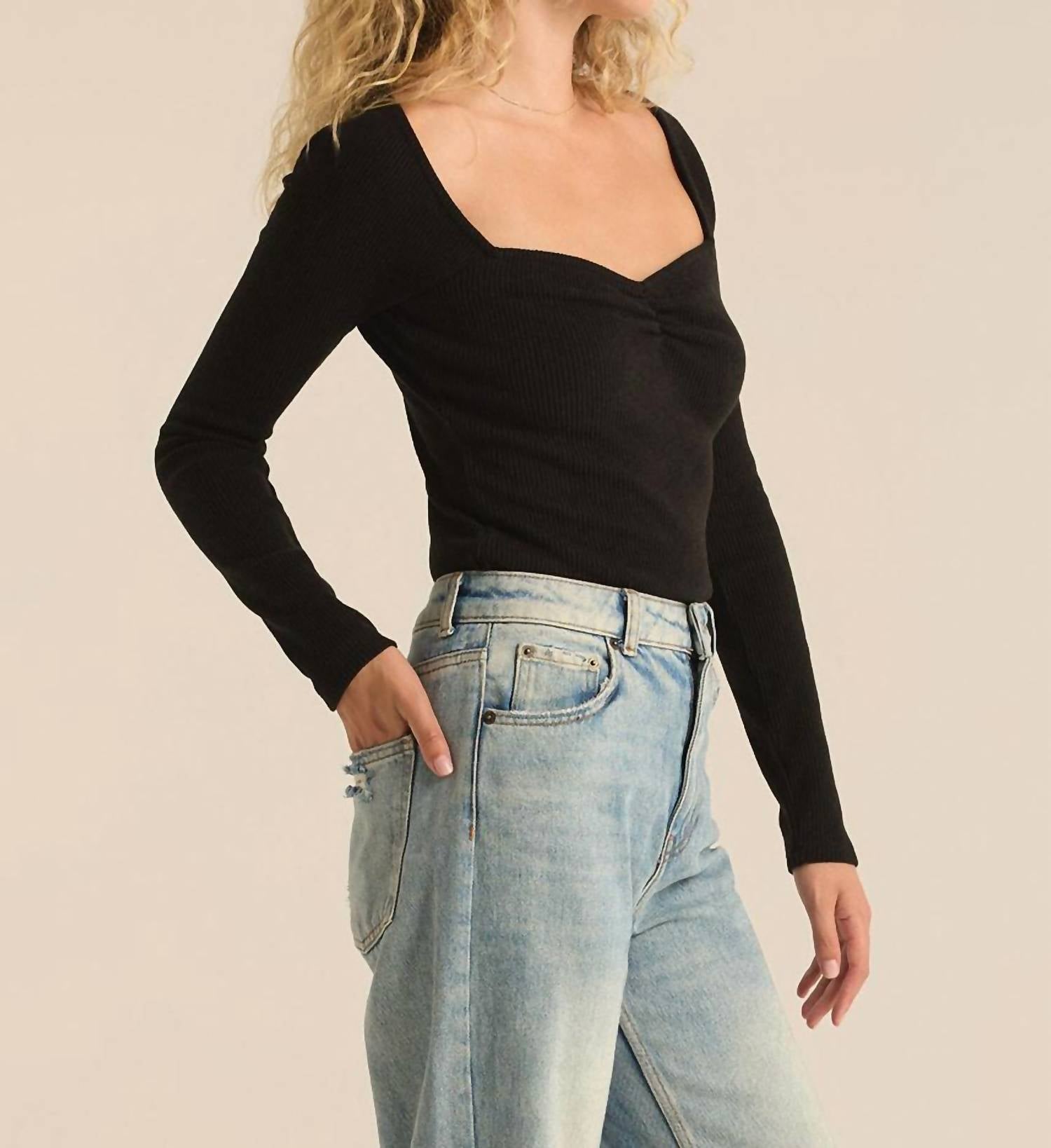 Pia Rib Top