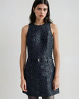 & Other Stories - Felicity Brocade Dress - Black -