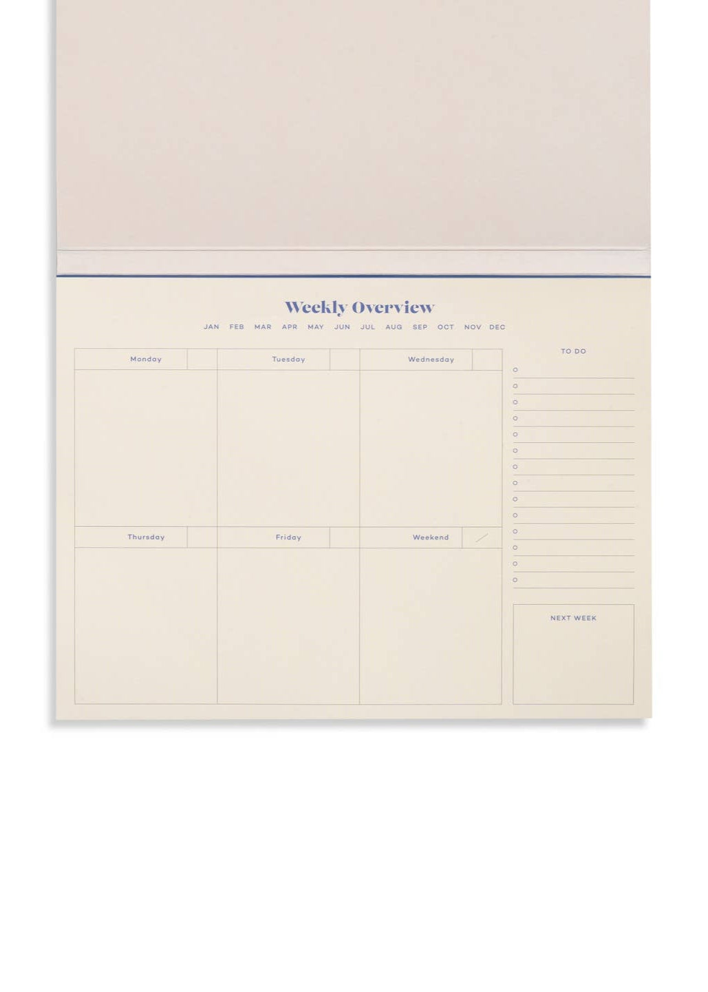 Joy Weekly Desk Planner