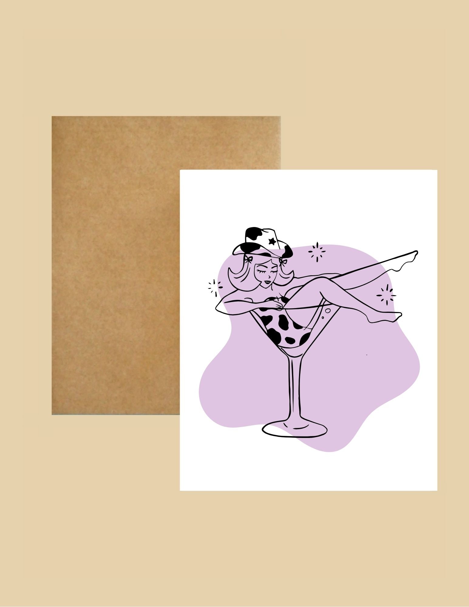 Greeting Card - I'm a Cowboy Baby