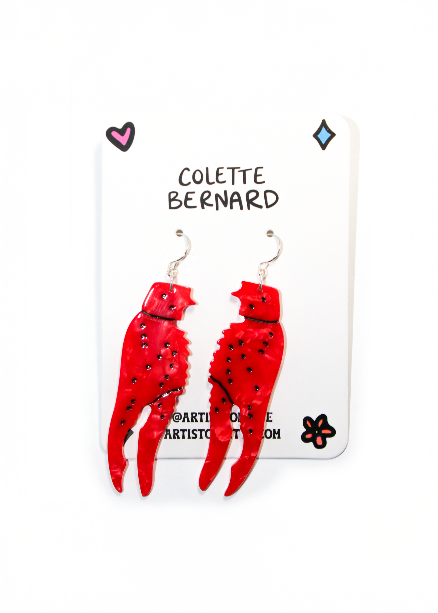 Crawfish Claw Earrings