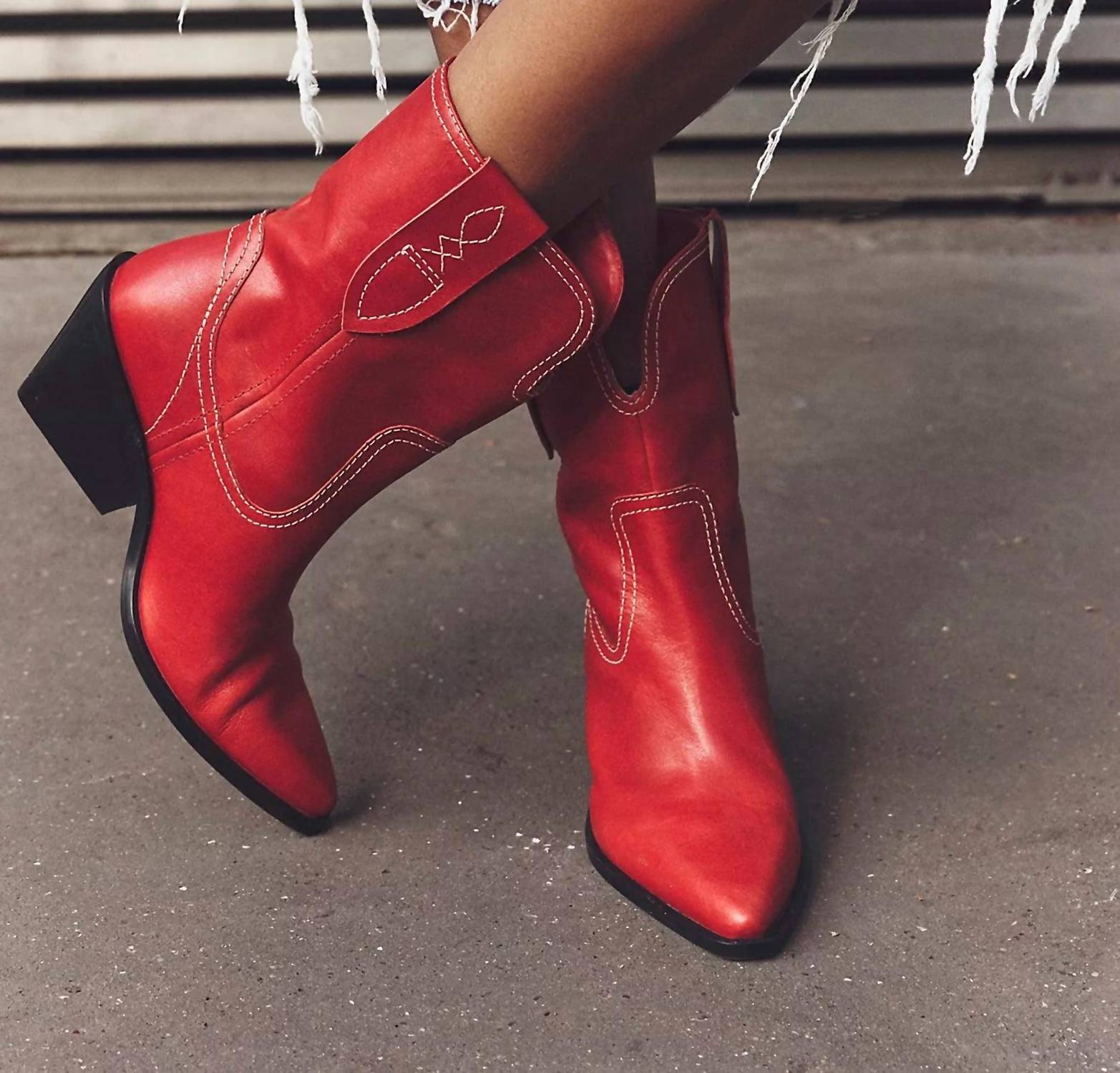 Pitchfork Point Western Boot