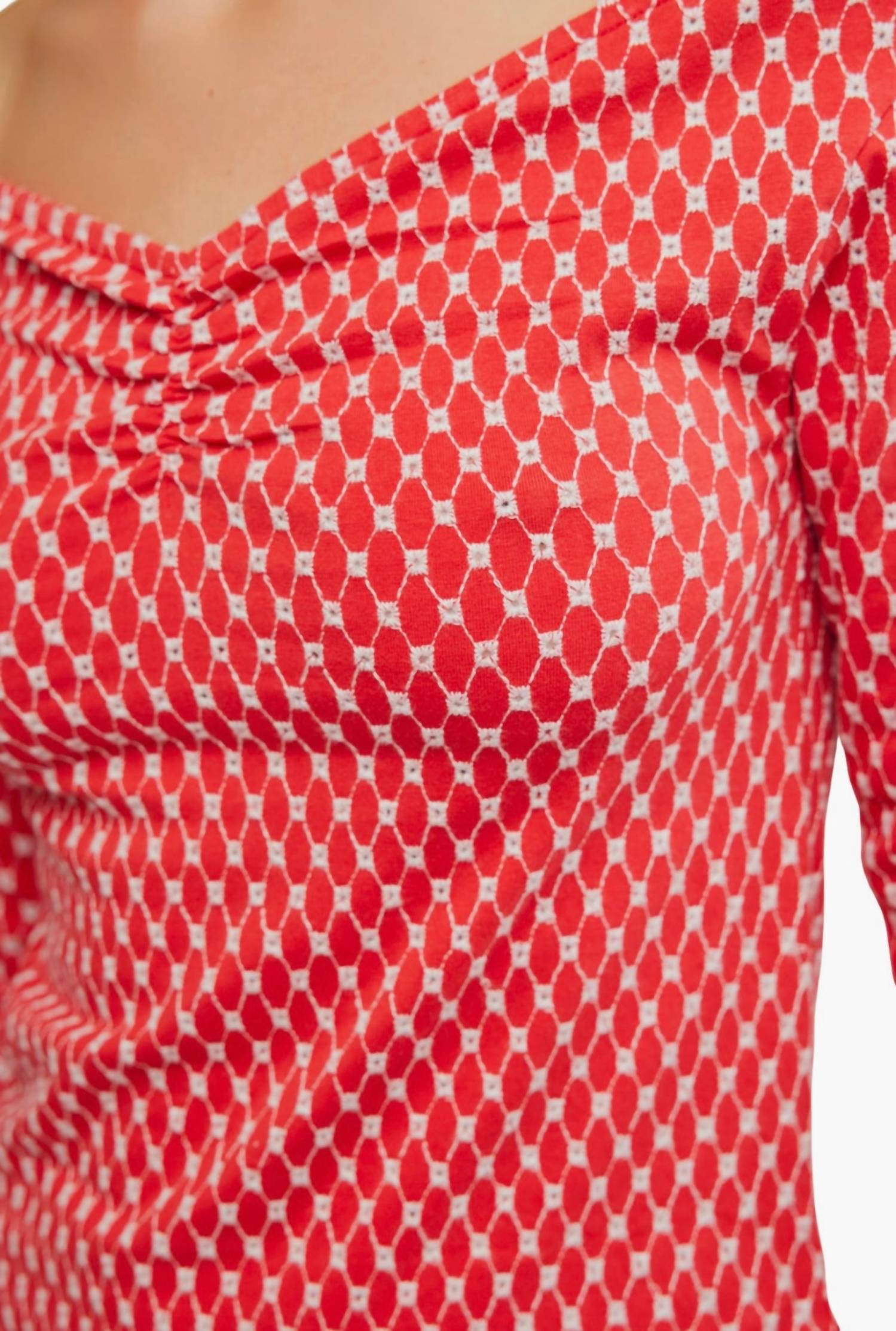 Gia Eyelet Top