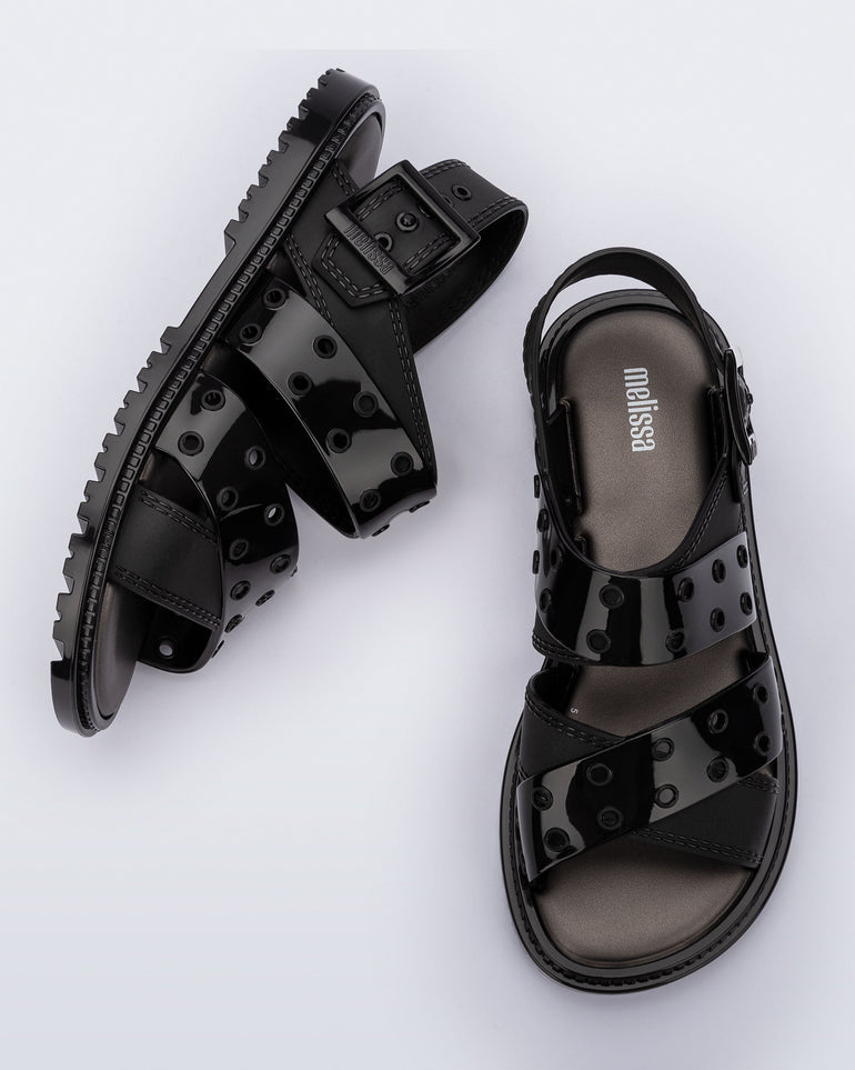 Lock Sandal Ad - Black