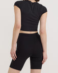 Organic Basics - Core Butterfly Baby Tee - Black -