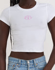 Organic Basics - Core Butterfly Baby Tee - White -