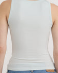 Organic Basics - Core Rib Tank Top - Dewdrop -