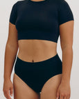 Organic Basics - Smooth Hipster 5-Pack - Black -