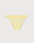 Organic Basics - Mesh Tanga Briefs - Light Lemon -