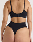 Organic Basics - Smooth Thong 5 Pack - Black -