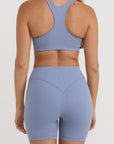 Organic Basics - Active Bike Shorts - Misty Blue -