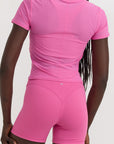 Organic Basics - Active Run Shorts - Pink -