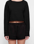 Organic Basics - Weekend Vintage Shorts - Vintage Black -