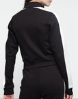 Organic Basics - Track Zip Up Jacket - Black -