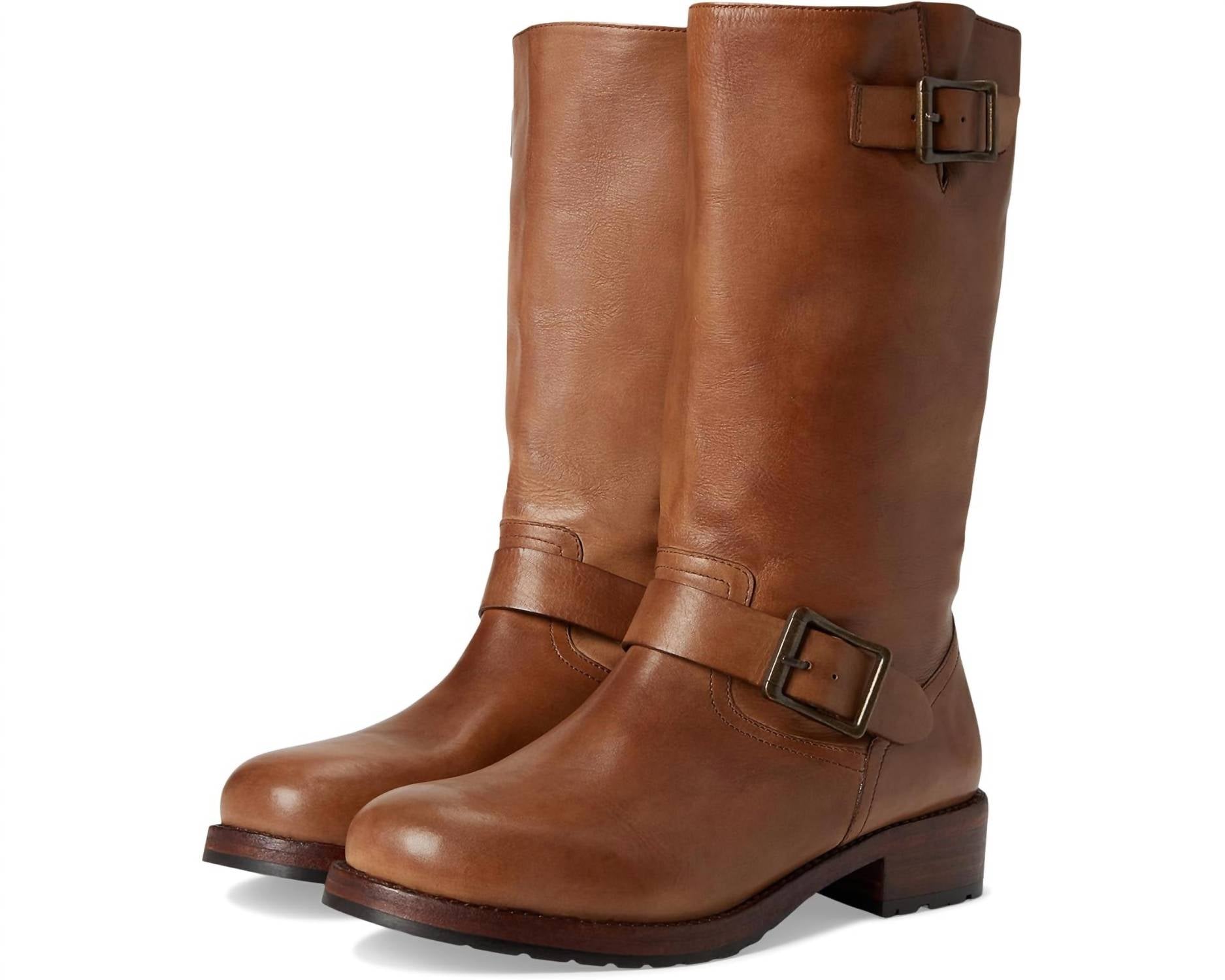Ride Or Die Engineer Boot - Burnt Caramel