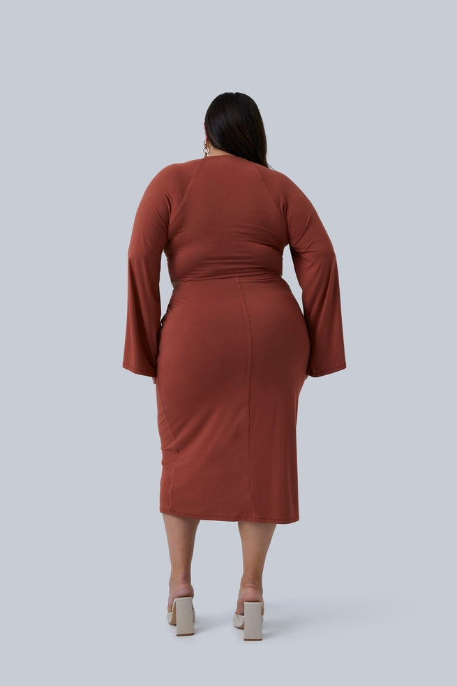 Gigi Skirt - Rust