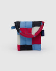 Baggu - Puffy Earbuds Case - Painted Check -