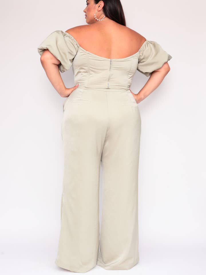 Alaia Pant - Light Sage