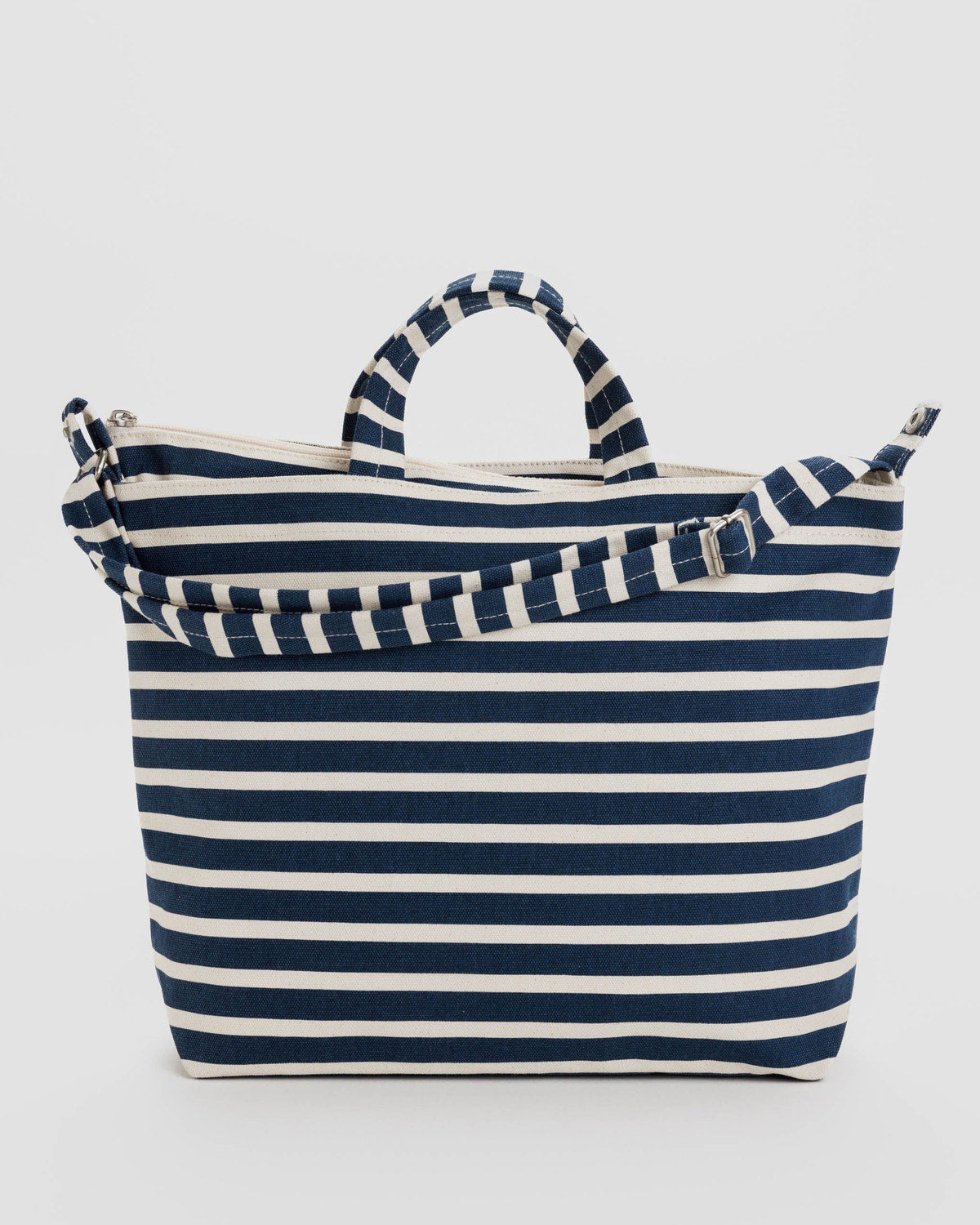 Baggu - Horizontal Zip Duck Bag - Navy Stripe -
