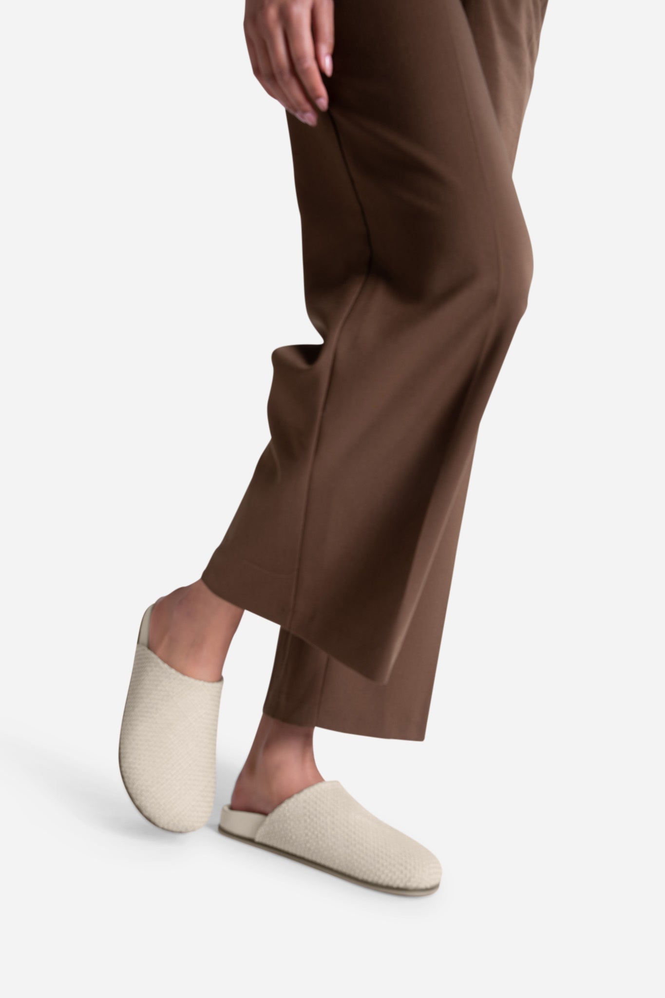 Agatha Woven Slip On Mule