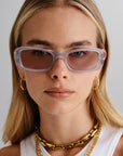 Le Specs - Numero Cuatro Sunglasses - Mist -