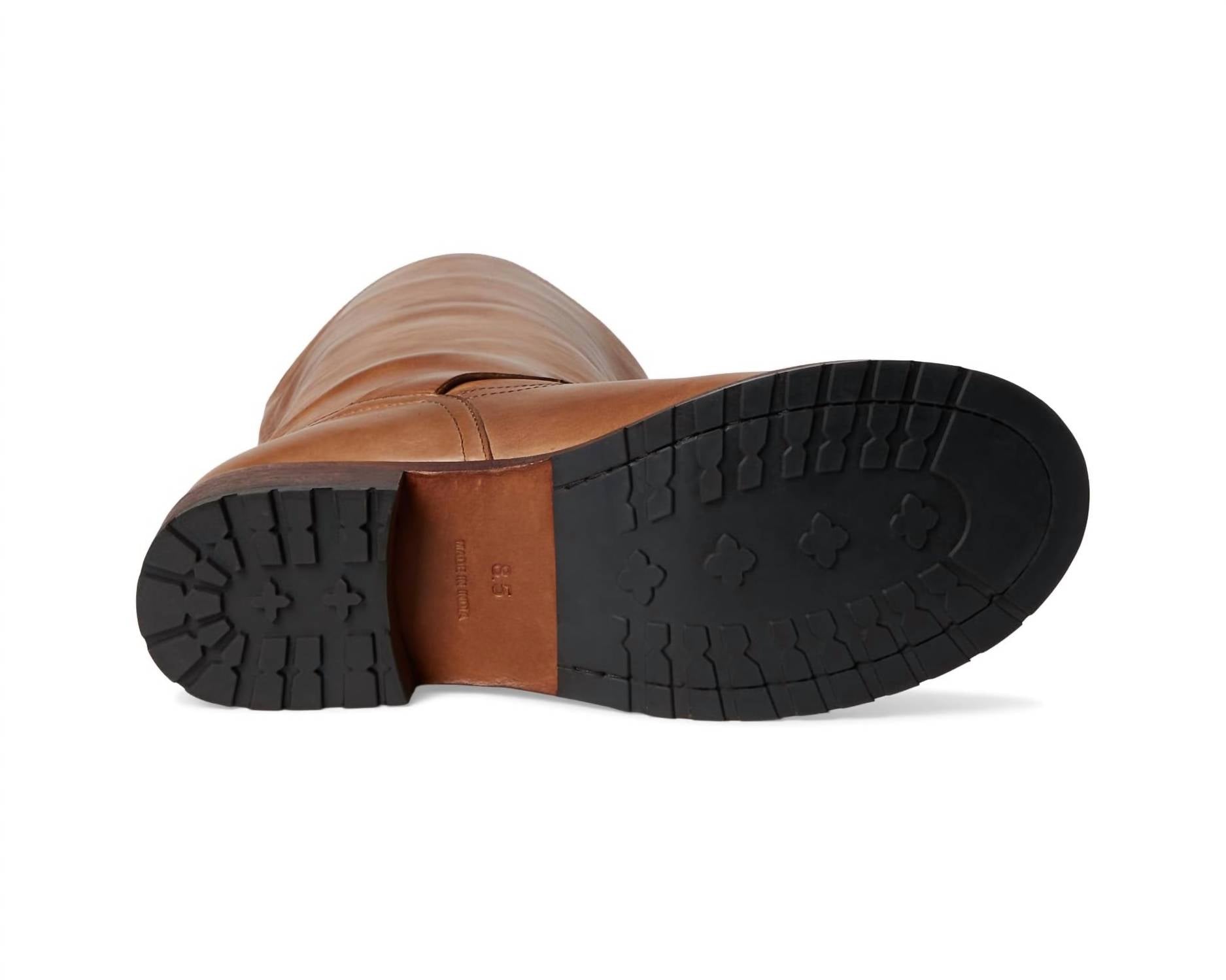 Ride Or Die Engineer Boot - Burnt Caramel
