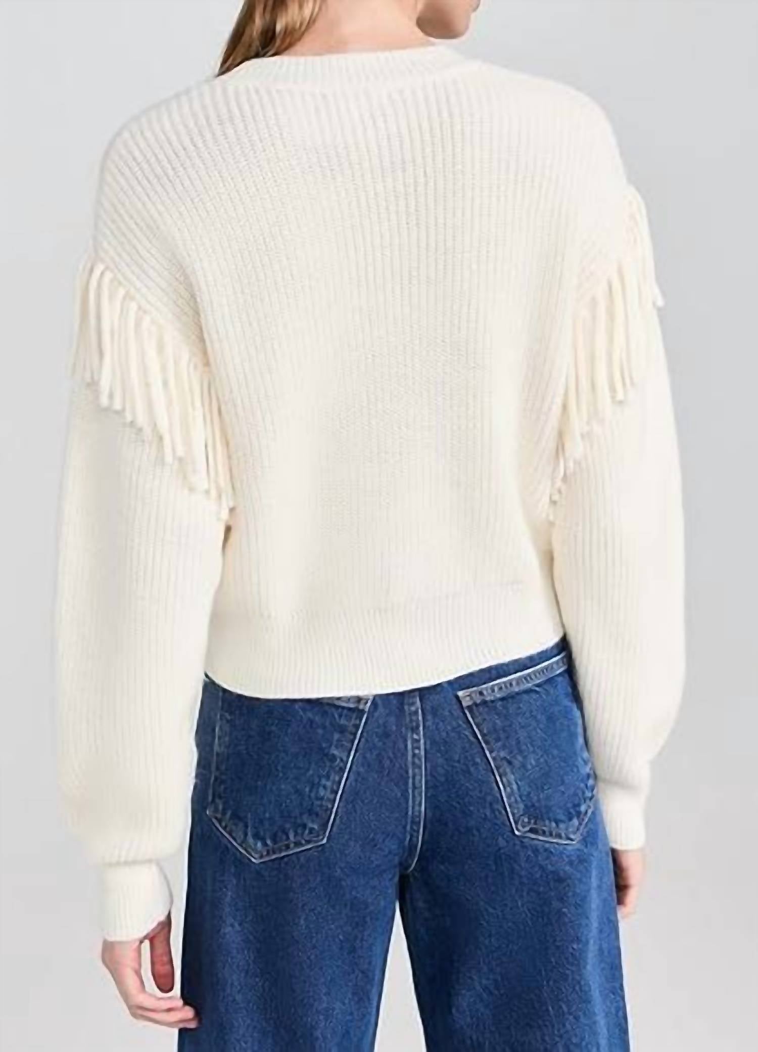 On The Fringe Sweater
