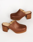 Intentionally Blank - Facts Leather Platform Clog -