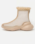 FCTRY Lab RUFL Boot Beige - Side Profile View