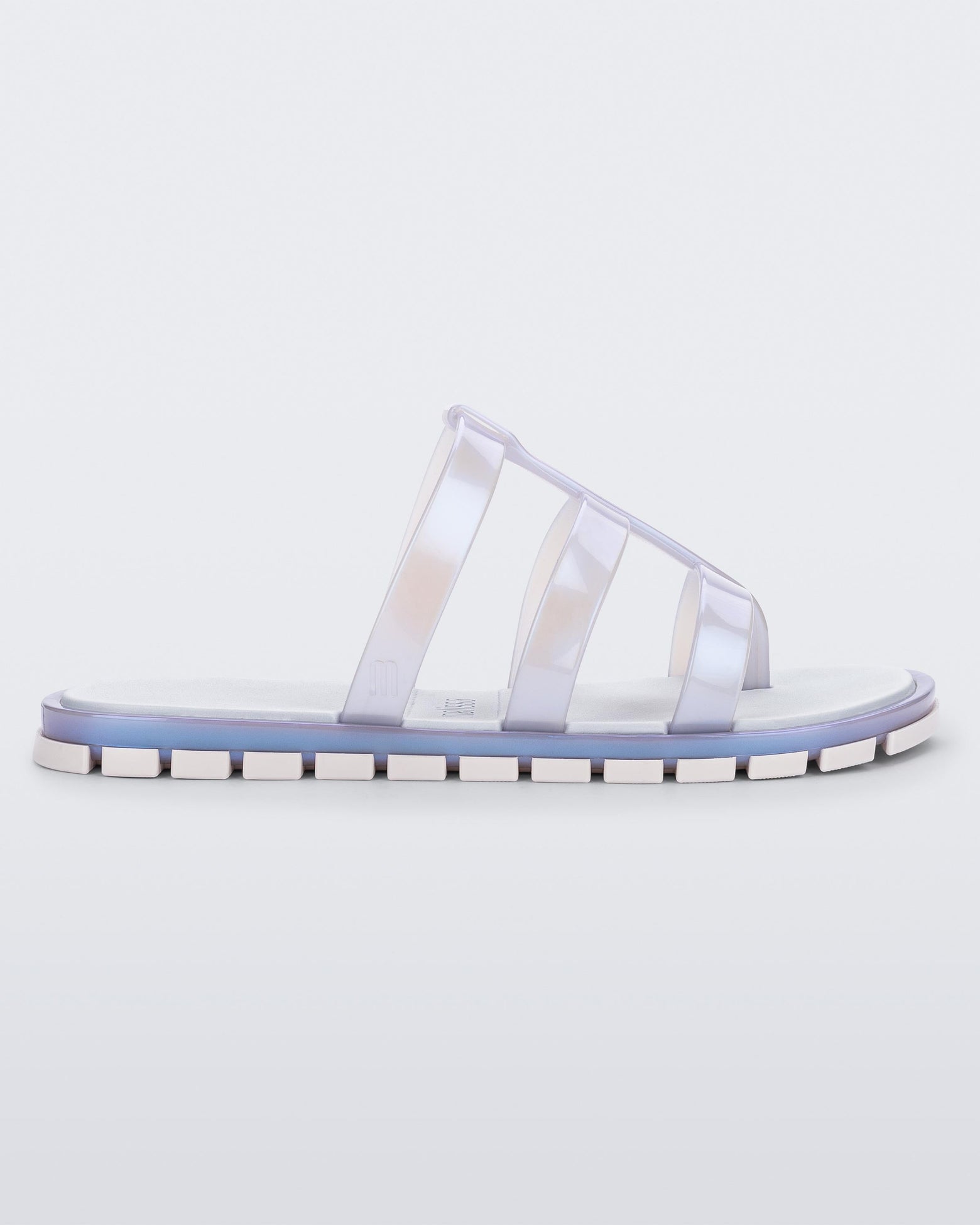 Path Slide - Blue/White
