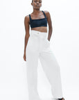 1 People - Florence Pants - White Dove -