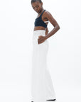 1 People - Florence Pants - White Dove -