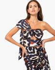 JBQ - Harlow Top - Navy Floral -