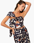 JBQ - Harlow Top - Navy Floral -